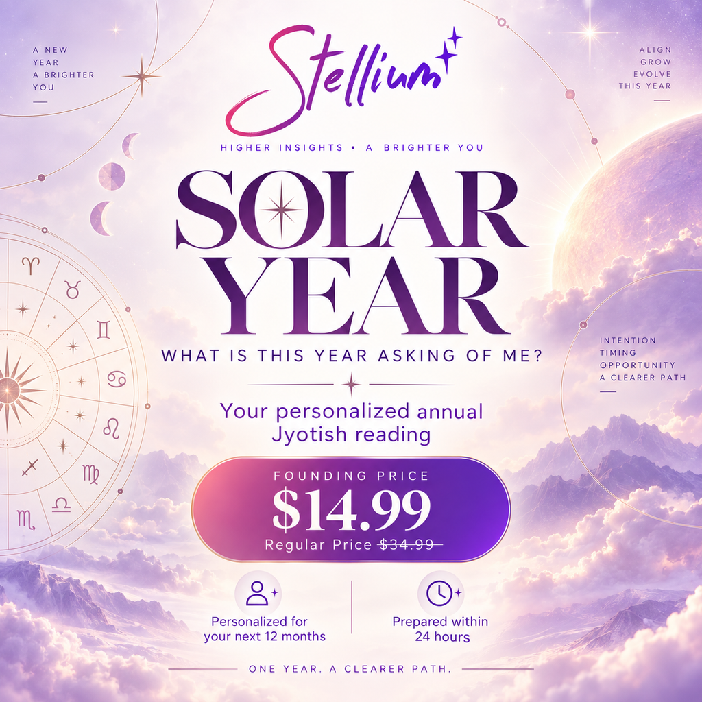 Solar Year — Personalized Jyotish Annual Reading