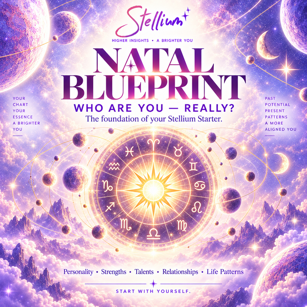 Stellium Starter — Natal + Money + 30-Day Jyotish Bundle